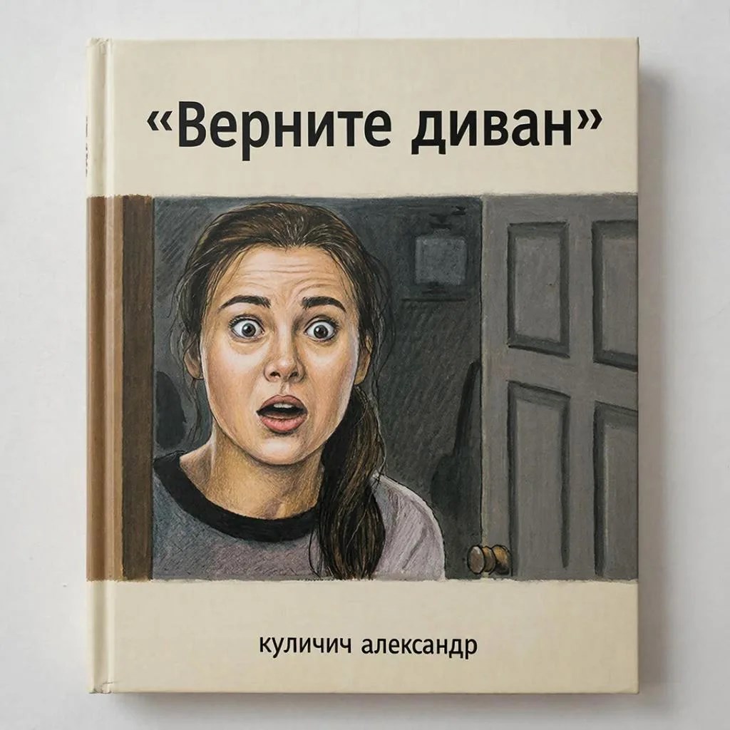 Обложка книги «Верните диван»