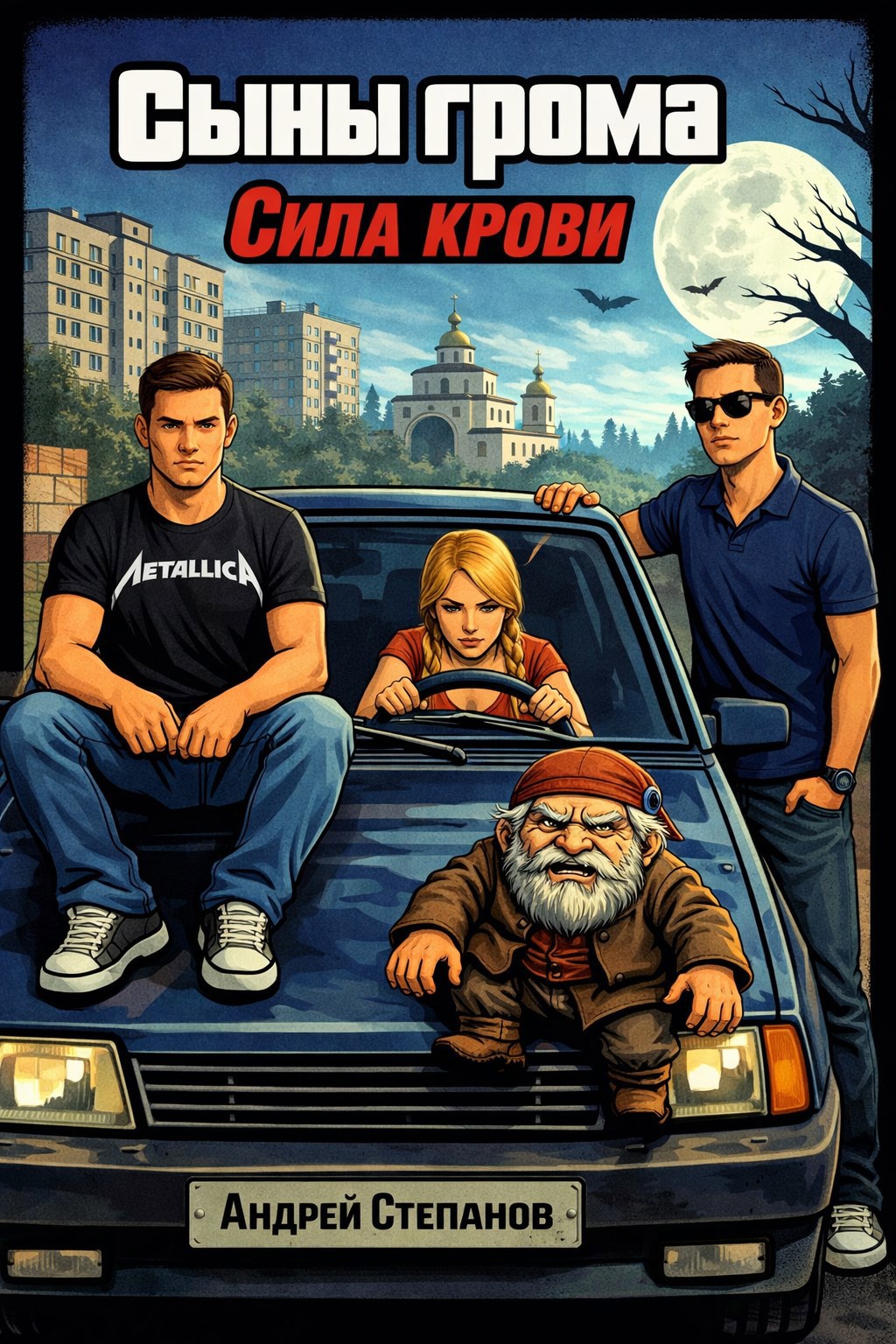 Обложка книги «Сыны Грома: Сила крови»