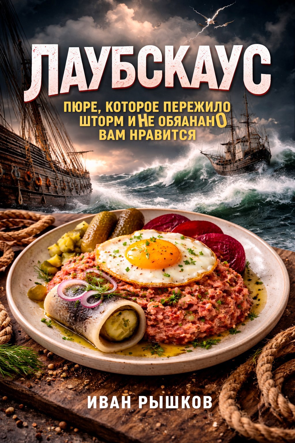 Обложка книги «Лаубскаус: пюре, которое пережило шторм и не обязано вам нравиться»