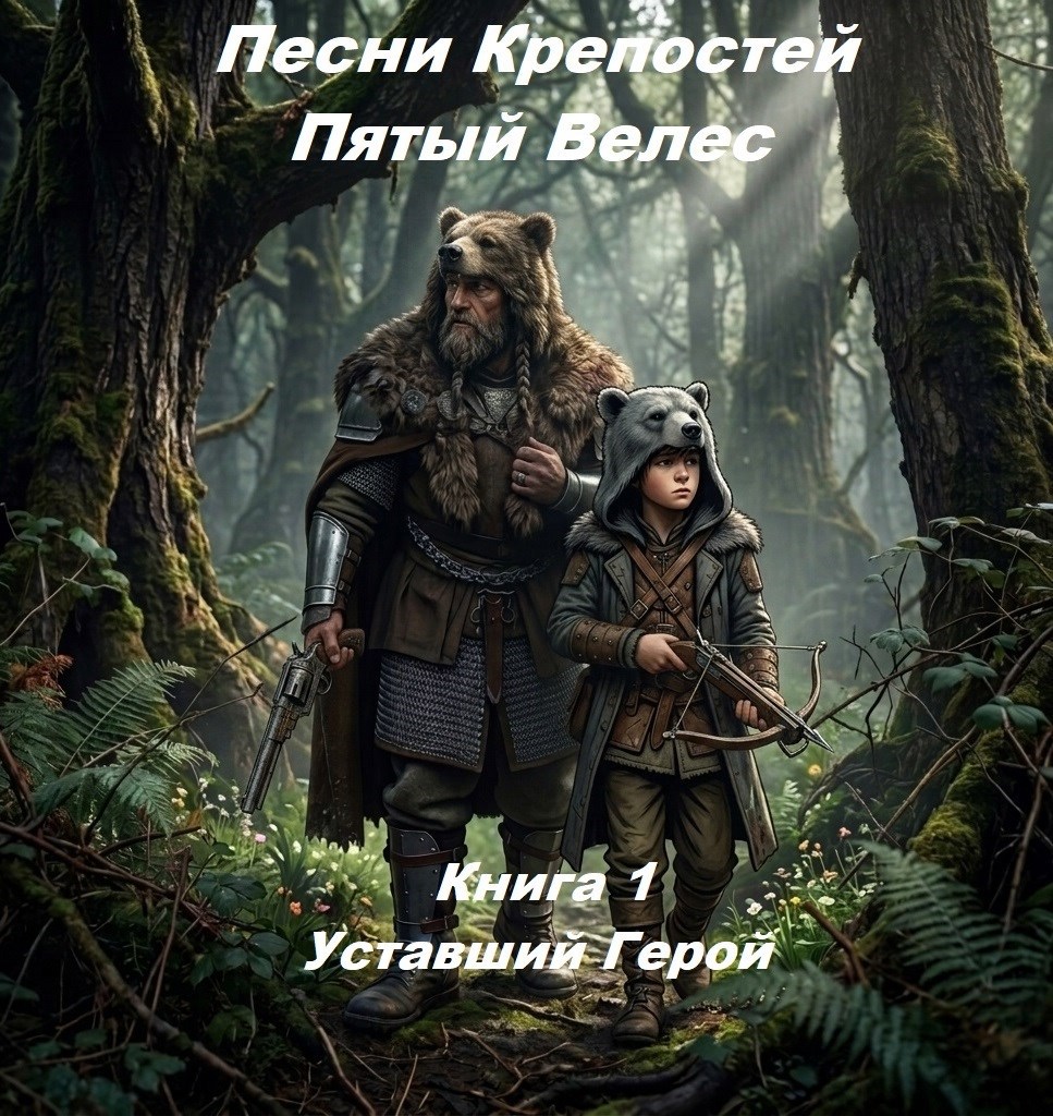 Обложка книги «Песни Крепостей. Пятый Велес. Книга 1 Уставший Герой»