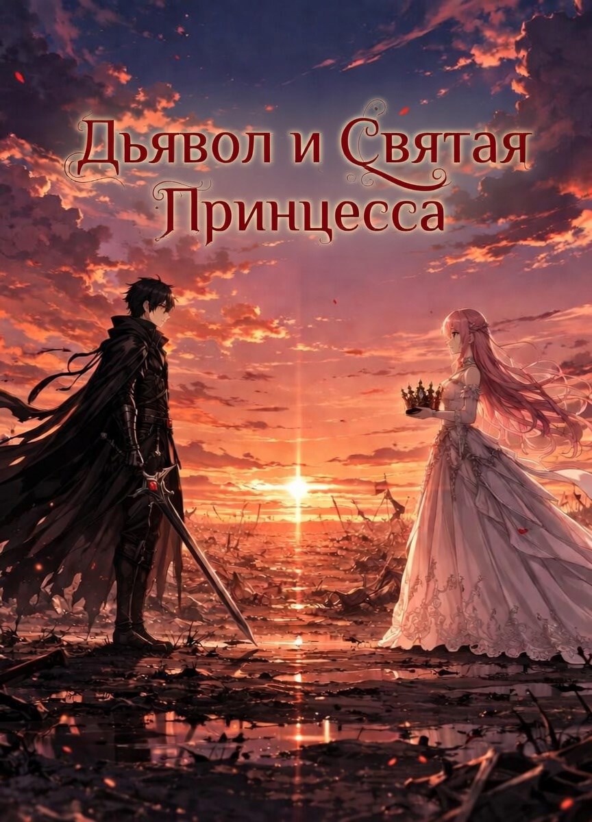 Обложка книги «Дьявол и Святая Принцесса»