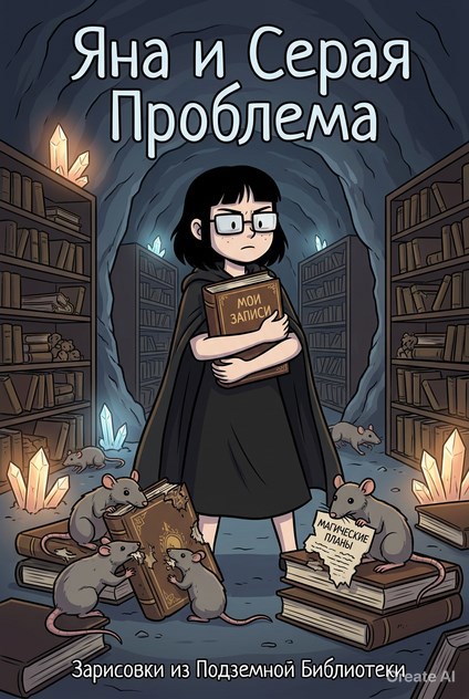 Обложка книги «Яна и серая проблема»