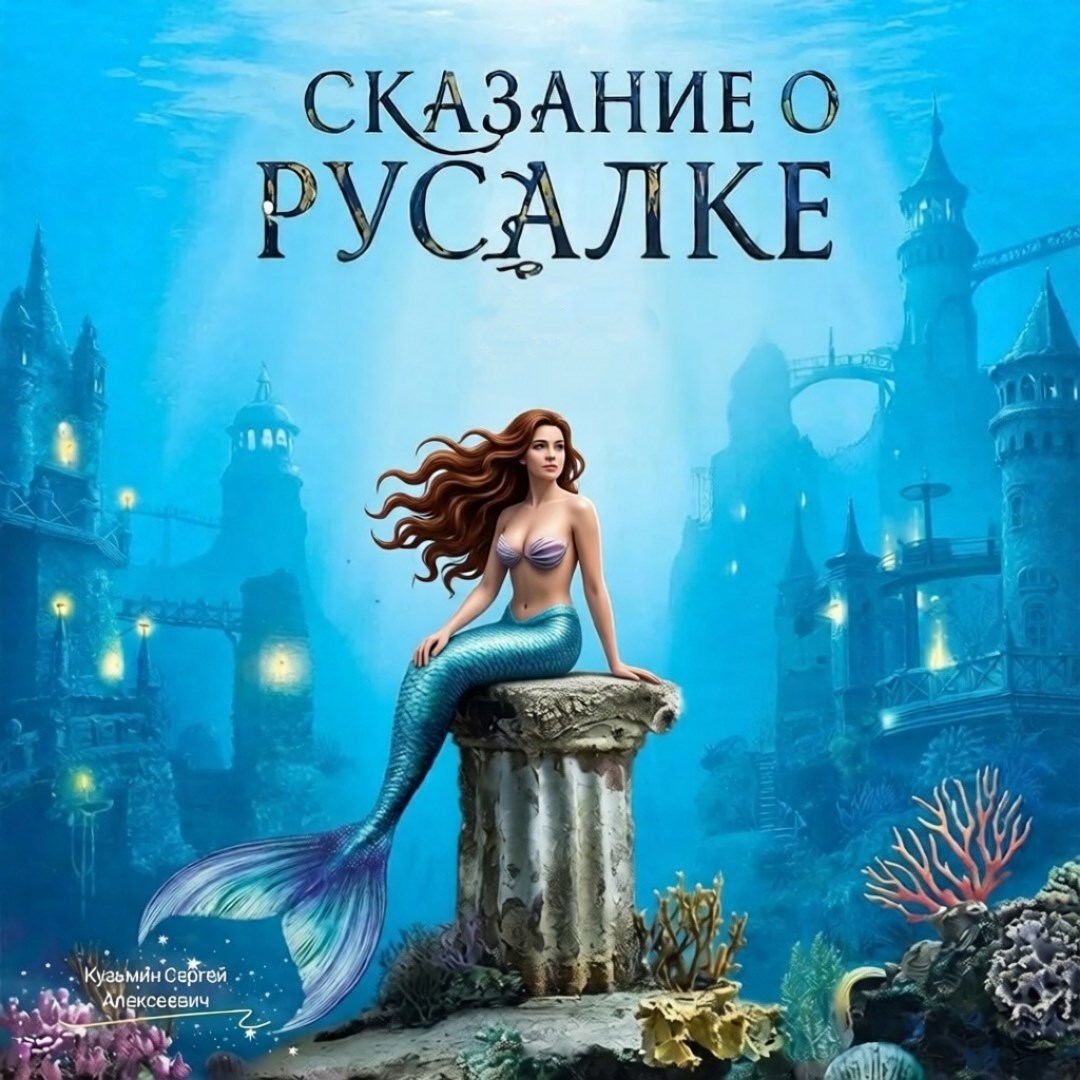 Обложка книги «Сказание о русалке»