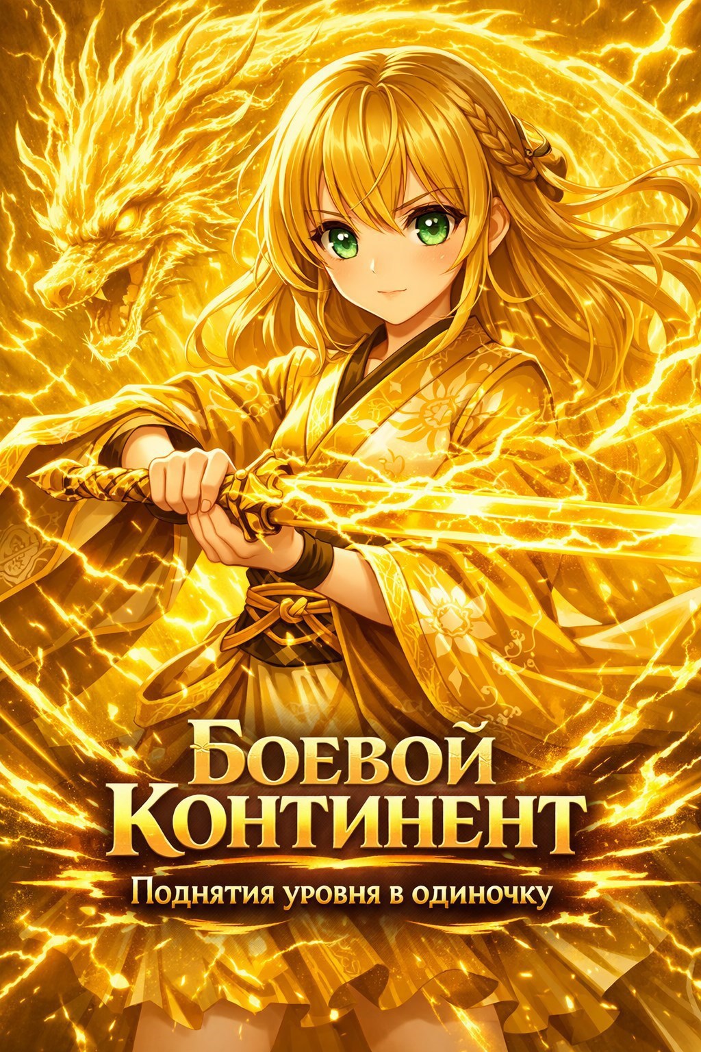 Обложка книги «Боевой Континент: Поднятия уровня в одиночку.»
