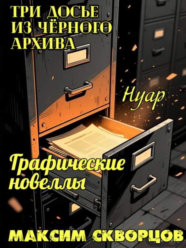 Обложка книги «Три досье из чёрного архива»
