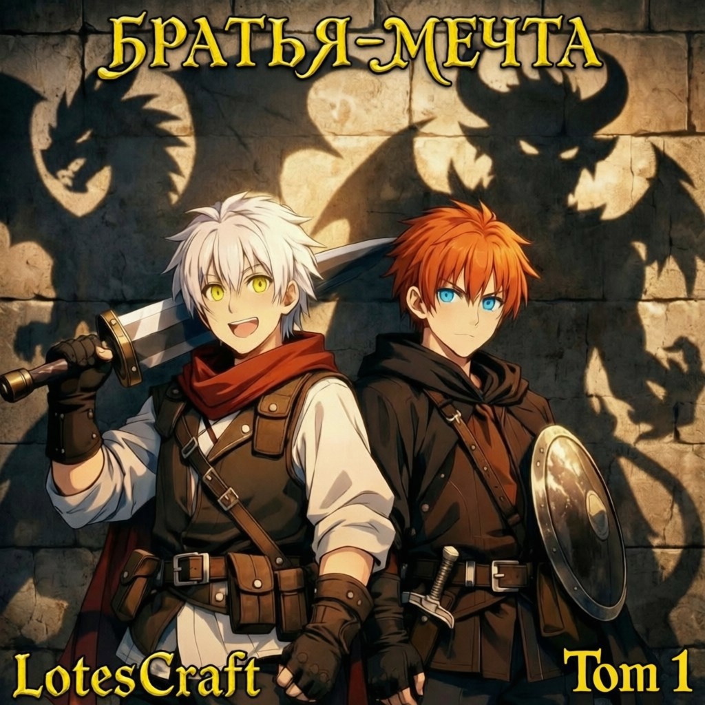 Обложка книги «Братья-Мечта. Том 1.»