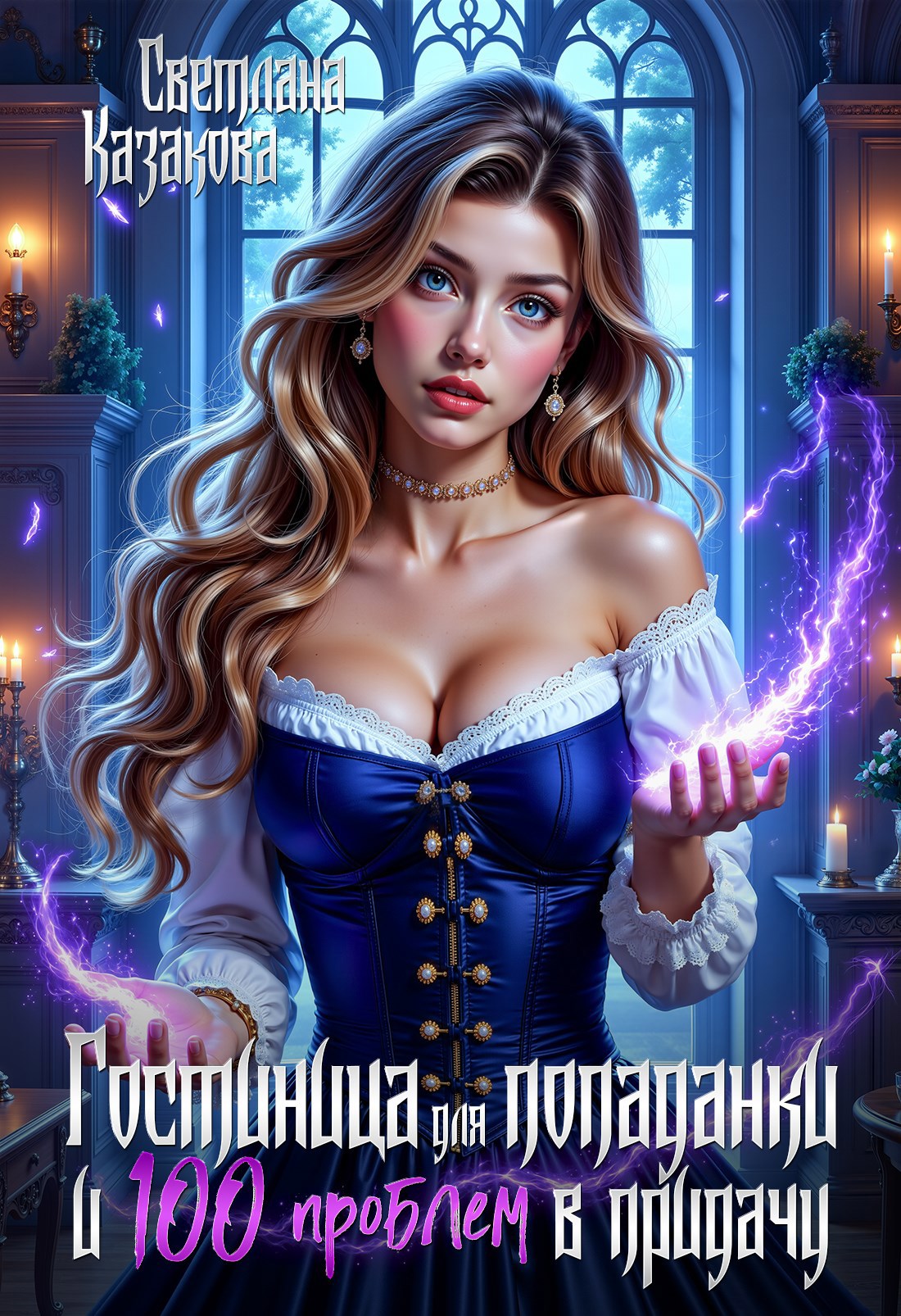 Обложка книги «Гостиница для попаданки и сто проблем в придачу»