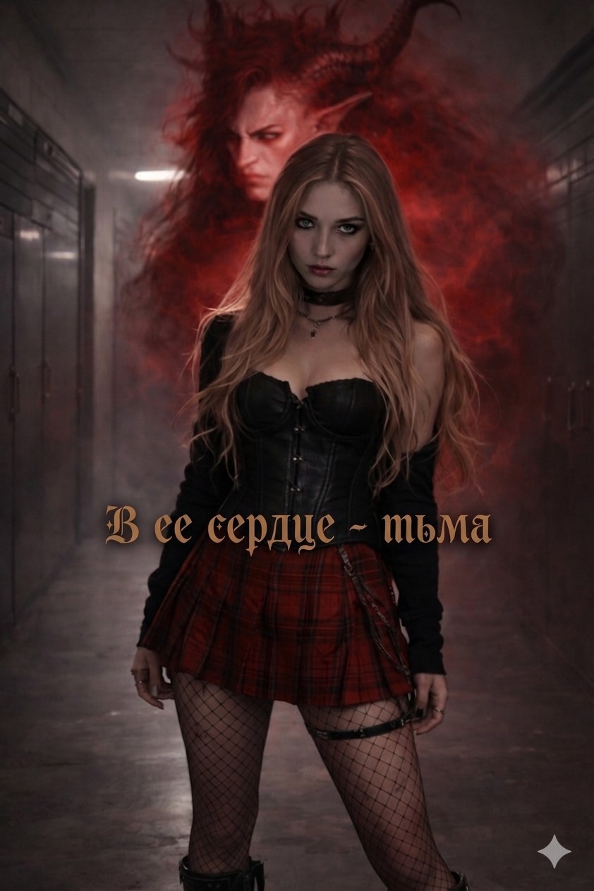 Обложка книги «В ее сердце - тьма»