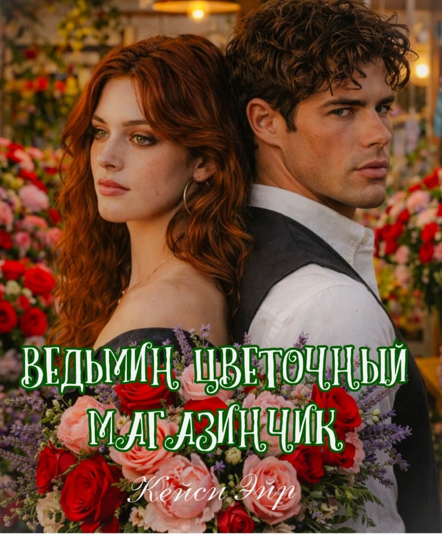 Обложка книги «Ведьмин цветочный магазинчик»