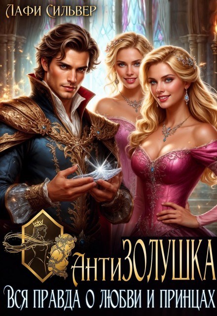 Обложка книги «антиЗолушка. Вся правда о любви и принцах»