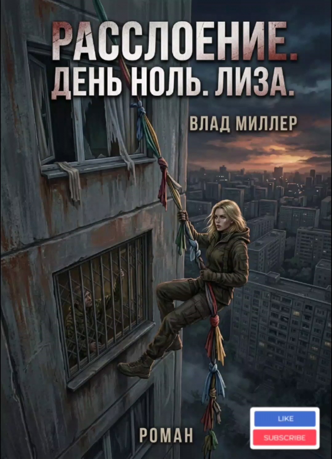 Обложка книги «Расслоение. День ноль. Лиза.»