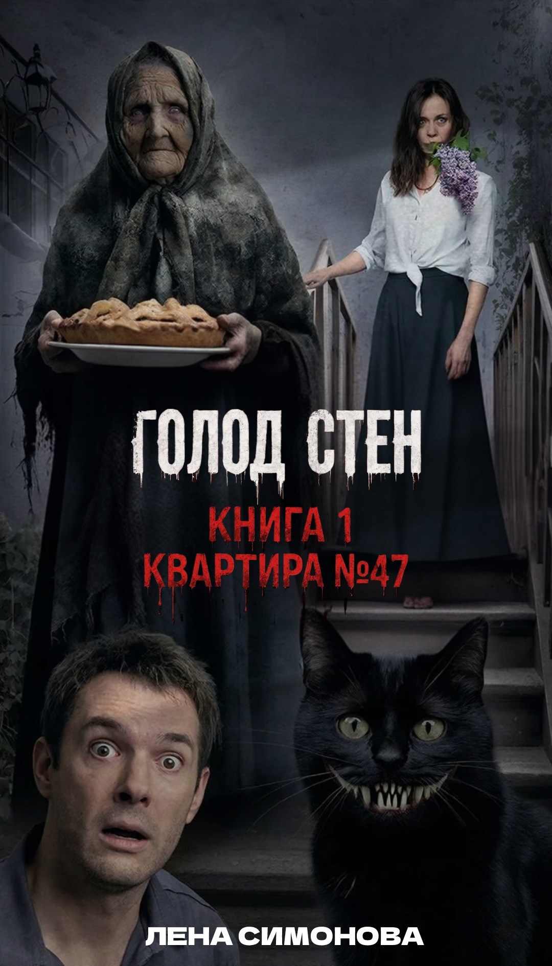 Обложка книги «Голод стен. Книга 1. Квартира №47»