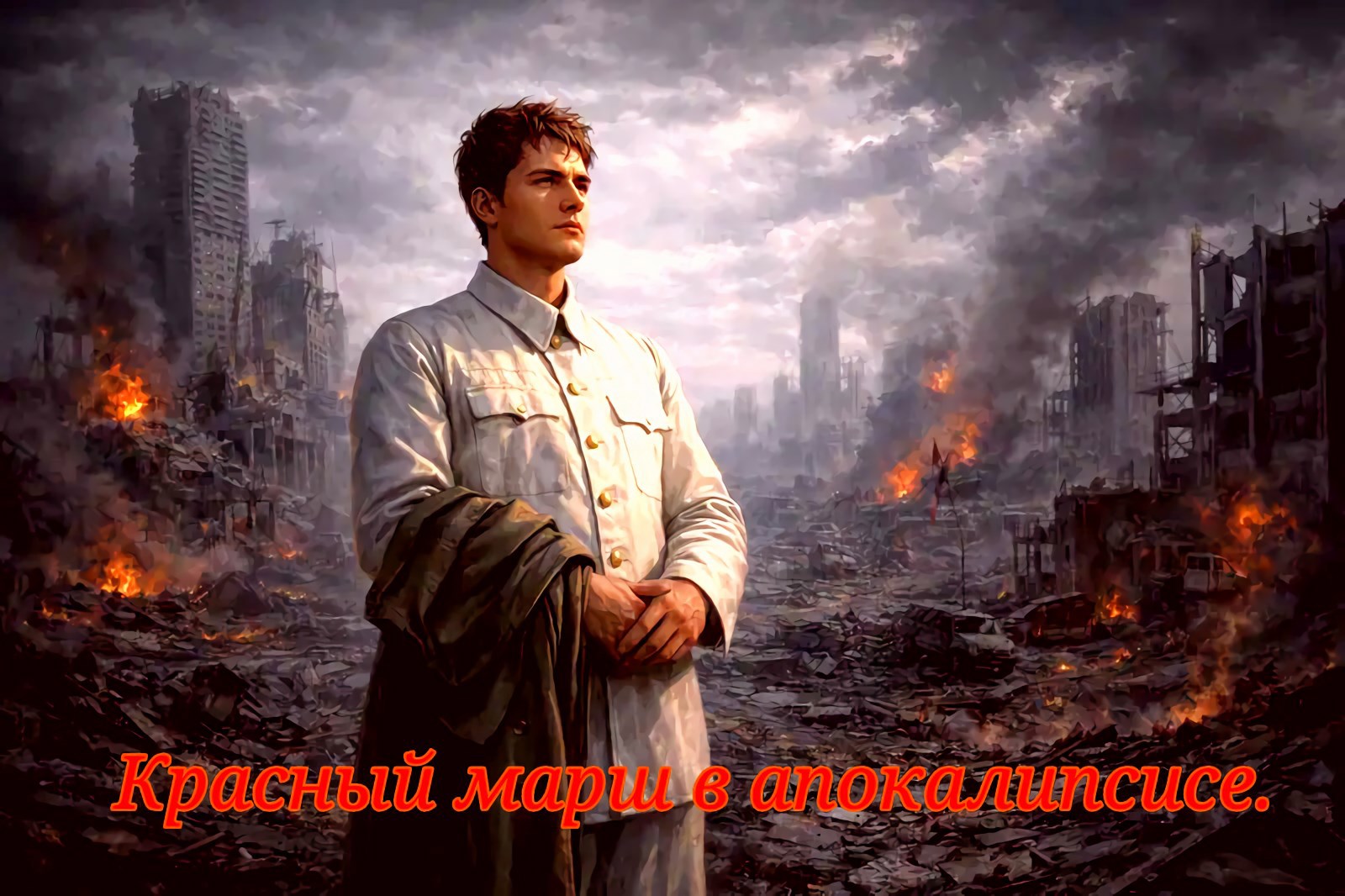 Обложка книги «Красный марш в апокалипсисе.»