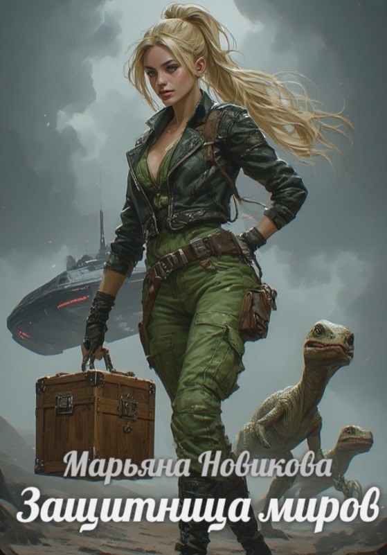 Обложка книги «Защитница миров»
