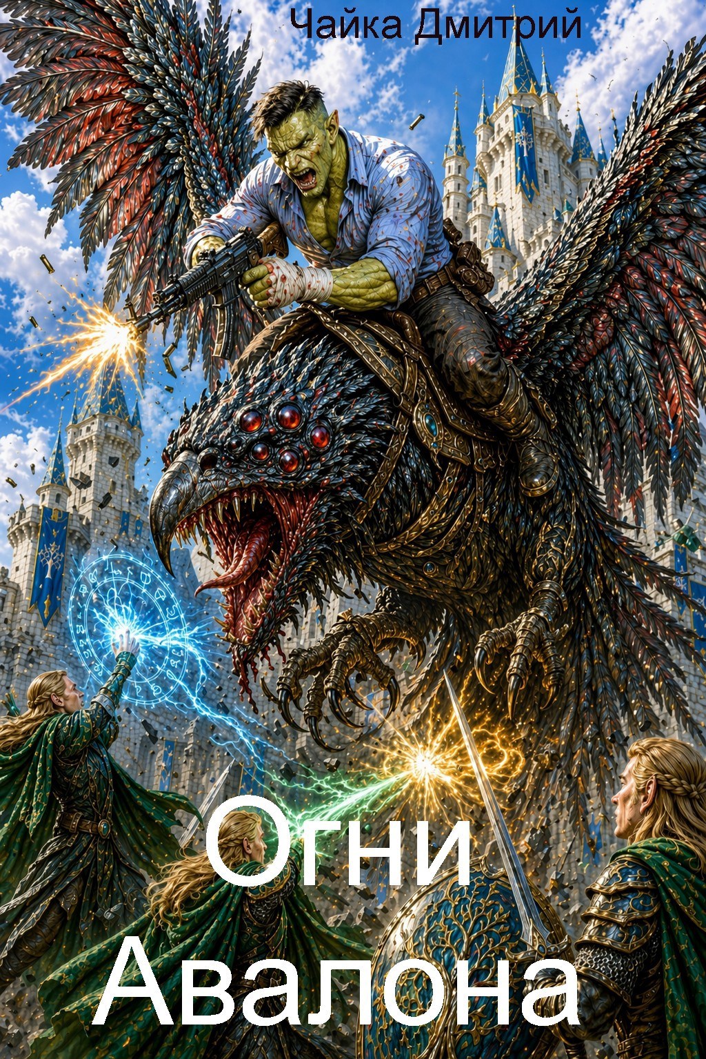 Обложка книги «Огни Авалона»