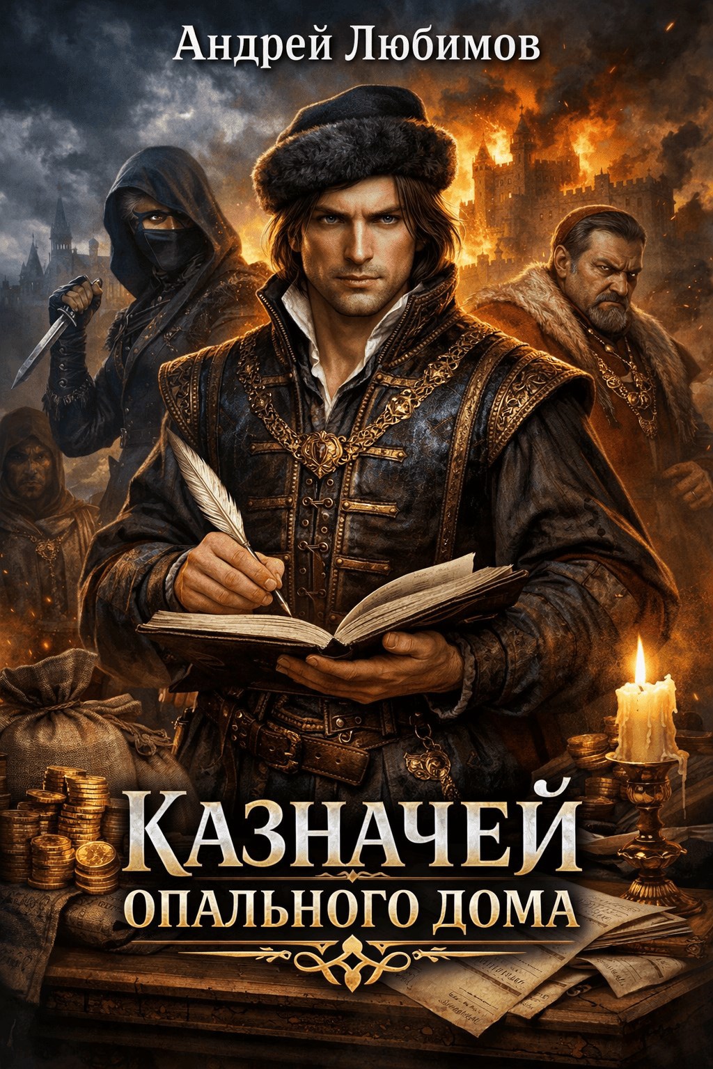 Обложка книги «Казначей опального дома»