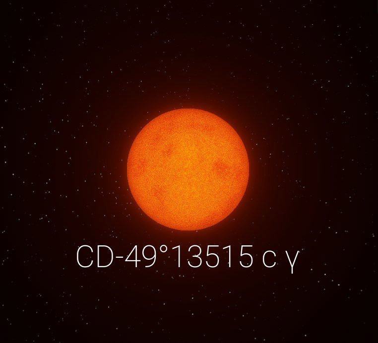 Обложка книги «CD-49°13515 c γ»