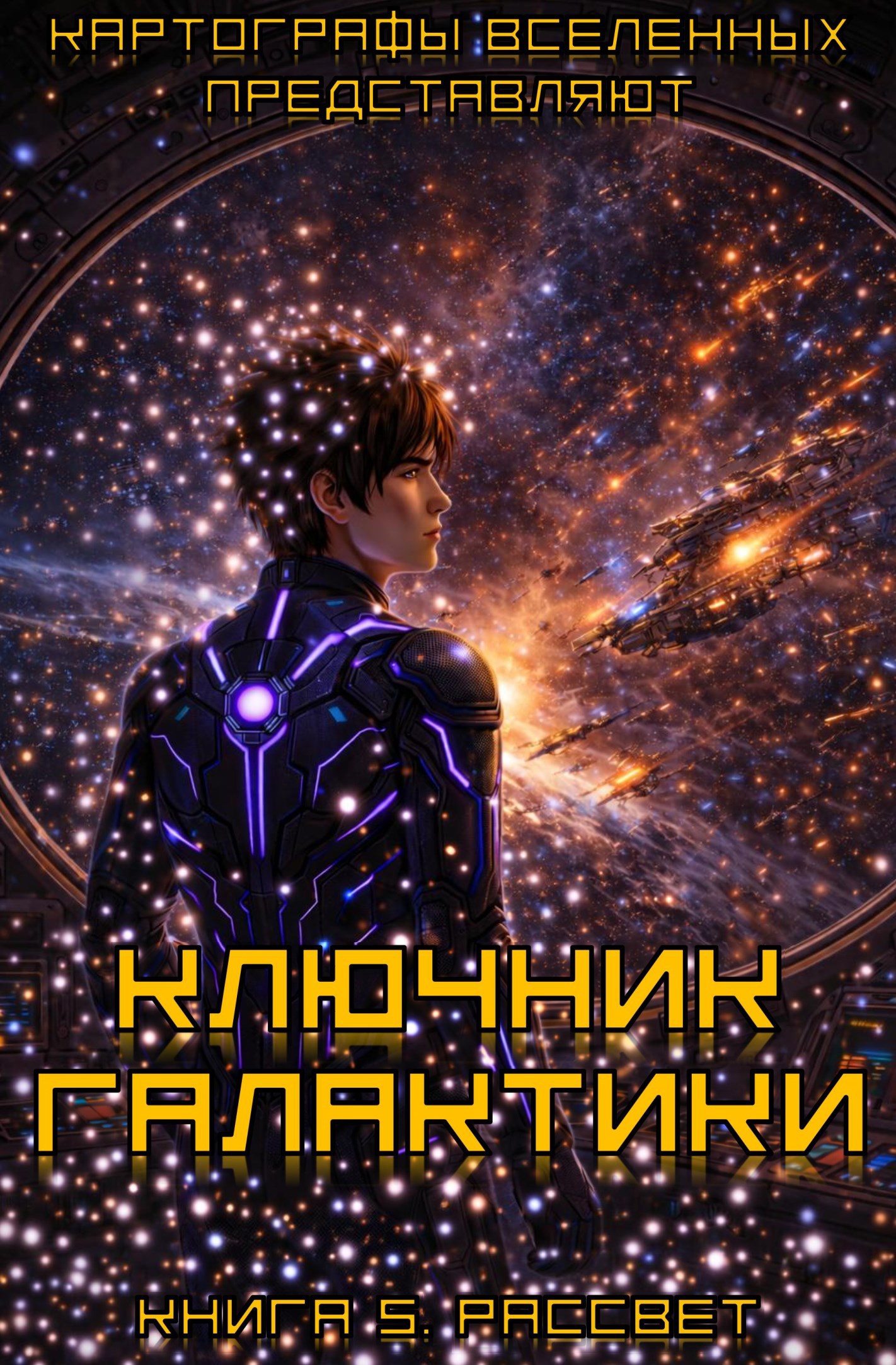Обложка книги «Ключник Галактики. Книга 4: Рассвет»