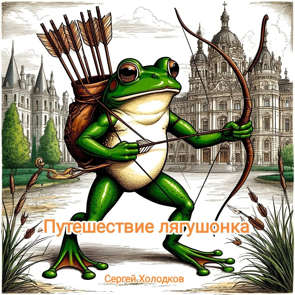 Обложка книги «Путешествие лягушонка»