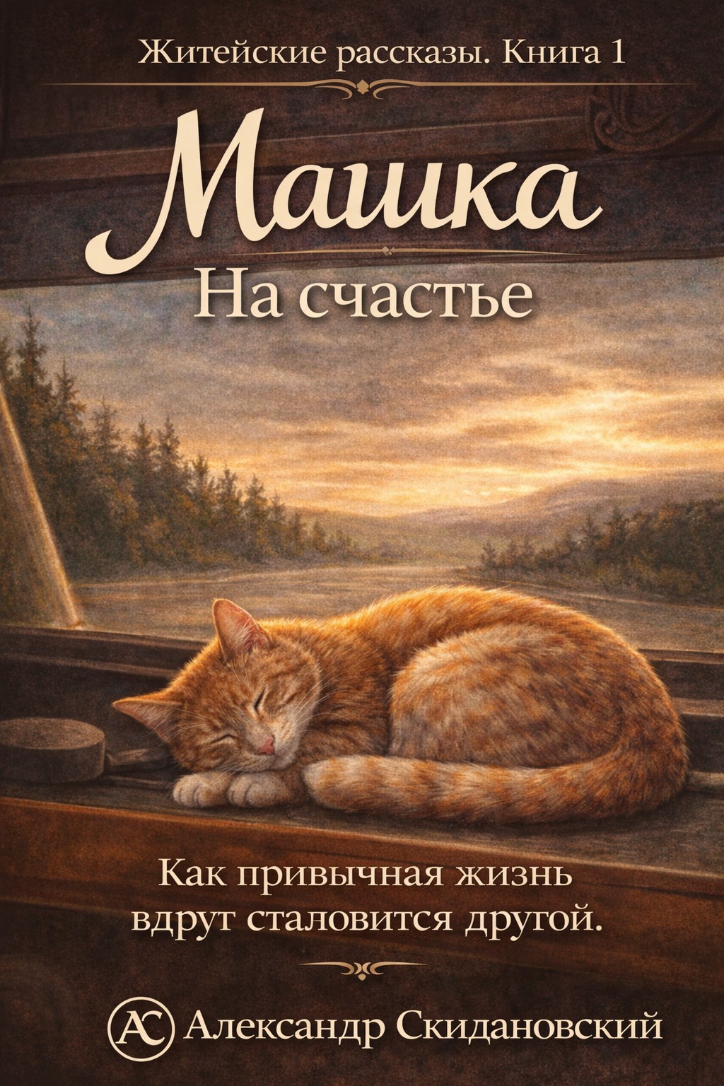 Обложка книги «Машка на счастье. Житейские рассказы. Книга 1»