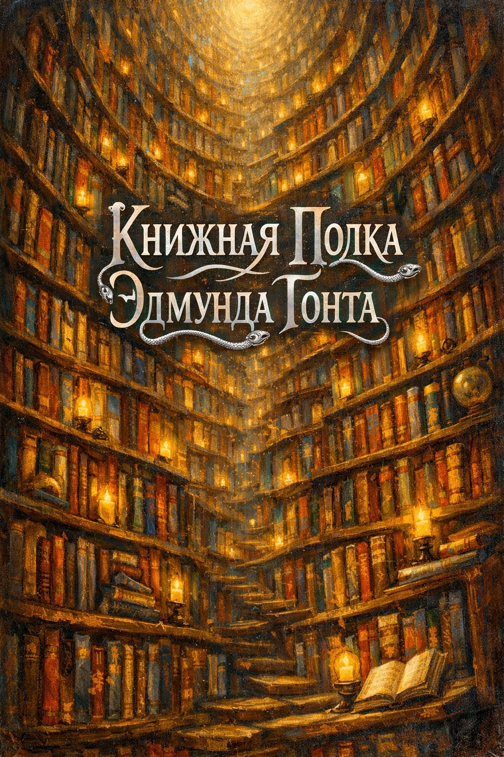 Обложка книги «Книжная Полка Эдмунда Гонта»