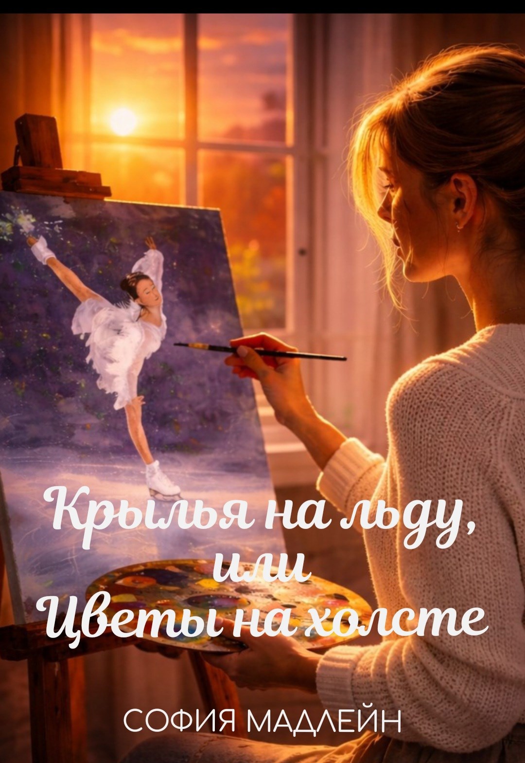 Обложка книги «Крылья на льду, или цветы на холсте»