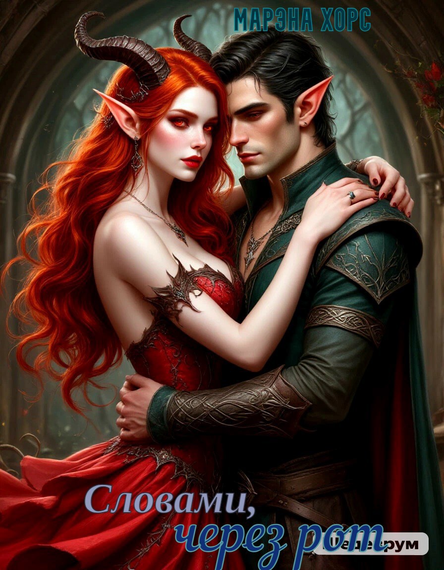 Обложка книги «Словами, через рот»