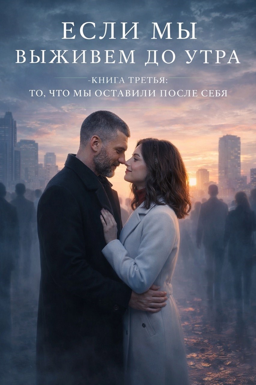 Обложка книги «Ели мы выживем до утра — книга третья: то, что мы оставили после себя.»