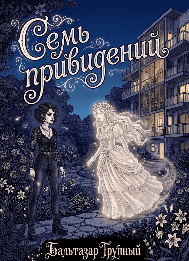 Обложка книги «Семь привидений»