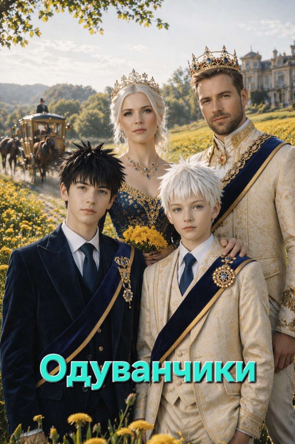 Обложка книги «Одуванчики»