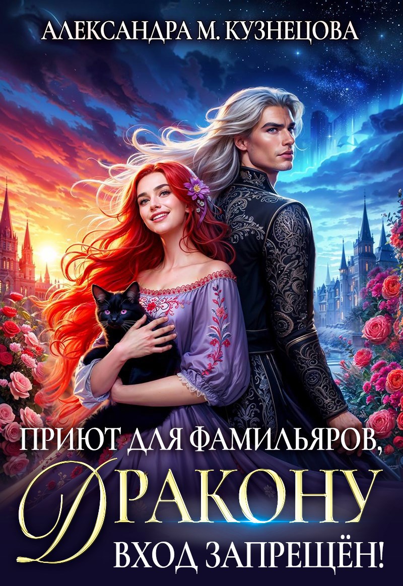 Обложка книги «Приют для фамильяров, дракону вход запрещен!»