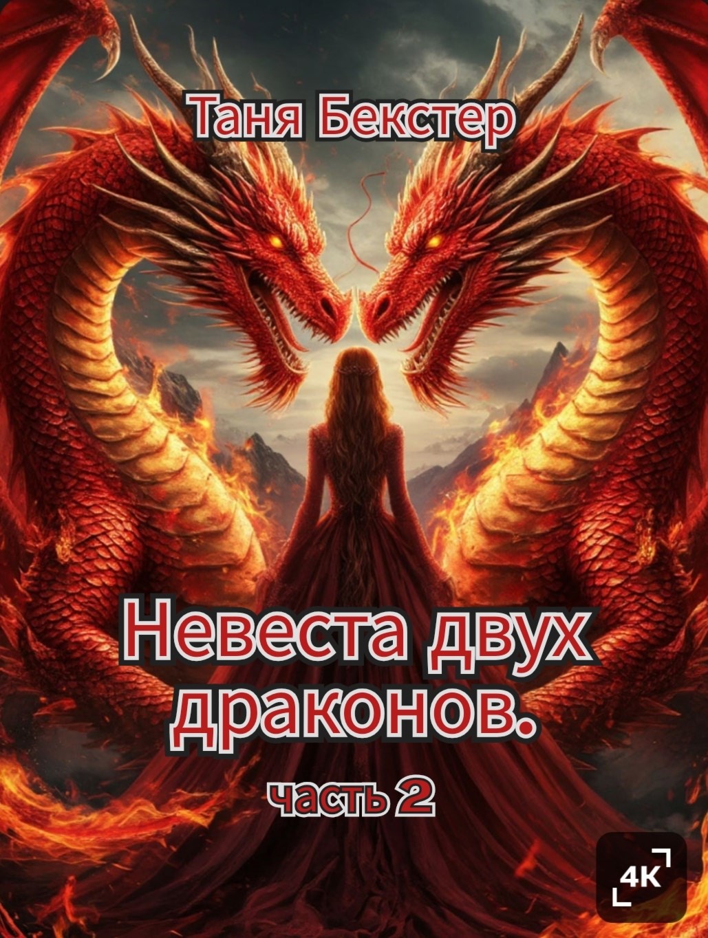 Обложка книги «Невеста двух драконов часть 2»