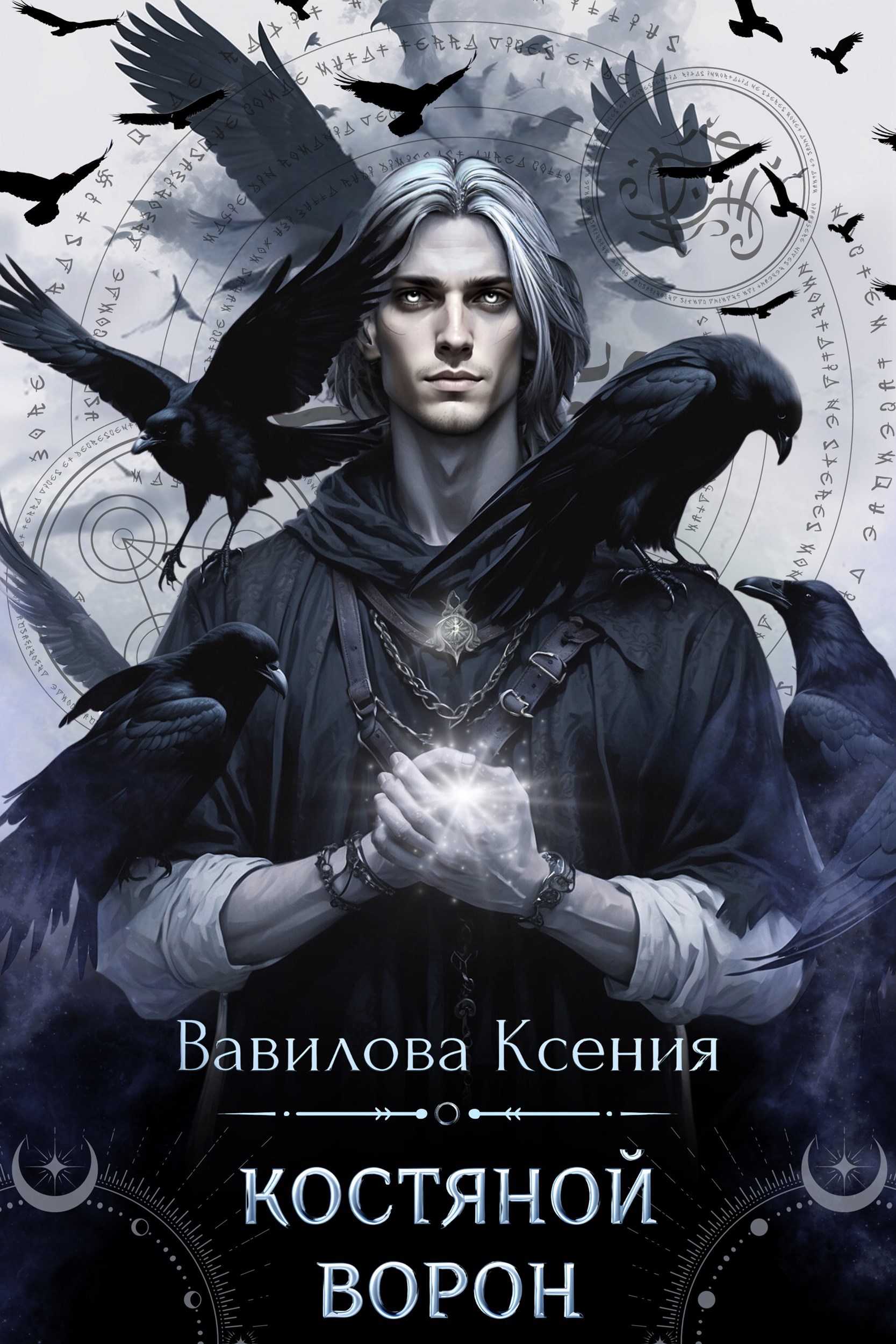 Обложка книги «Костяной ворон»