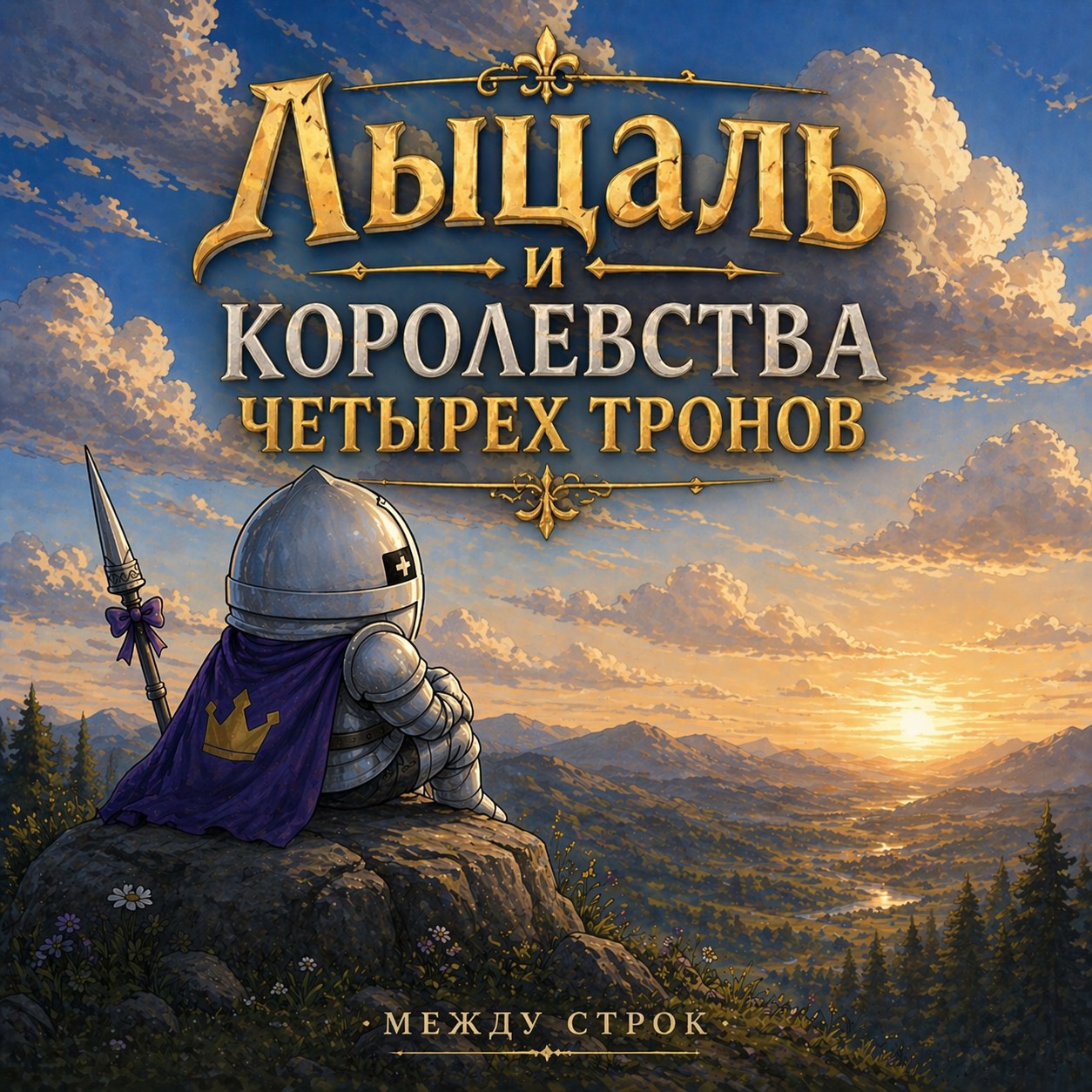 Обложка книги «Лыцаль и королевства четырех тронов»