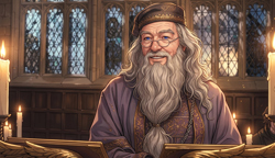 Альбус Дамблдор, в...