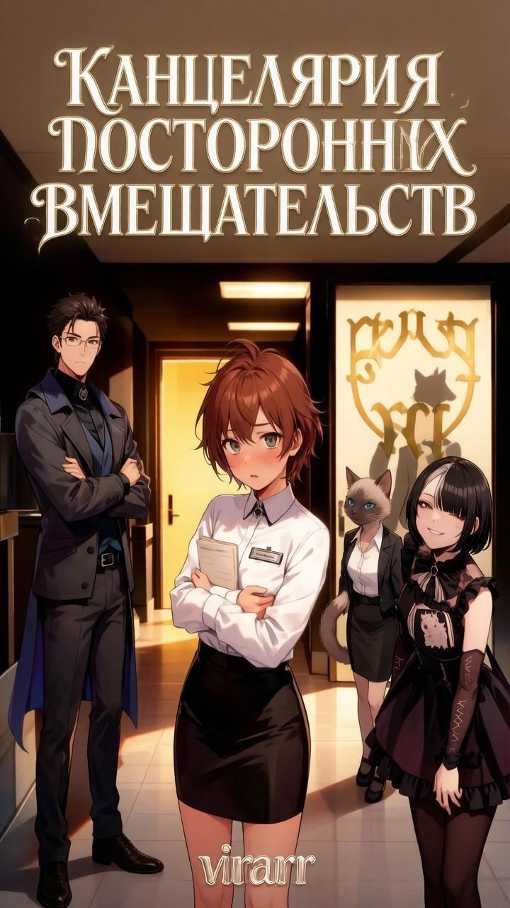 Обложка книги «Канцелярия посторонних вмешательств»
