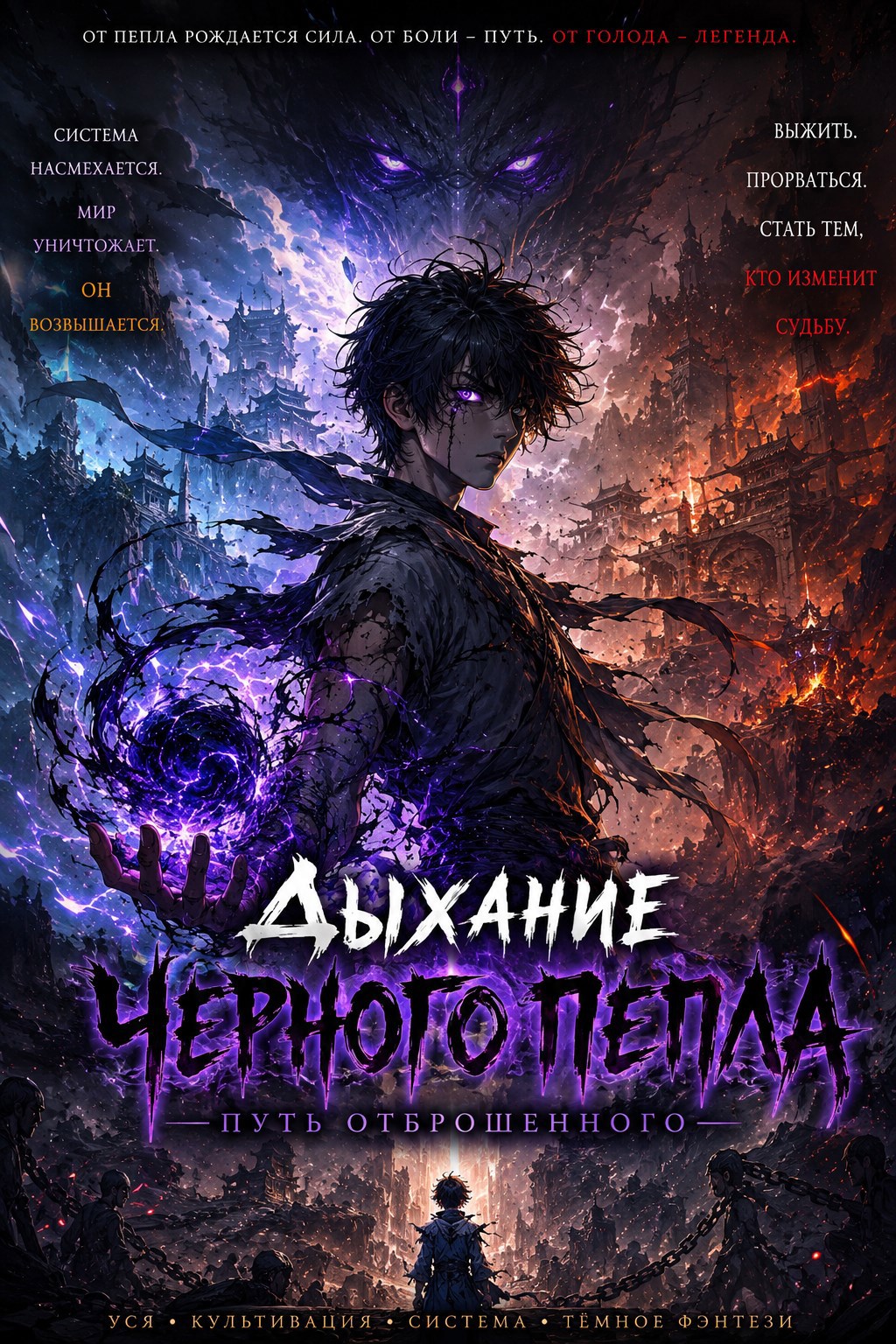 Обложка книги «Дыхание черного пепла. Путь отброшеного»