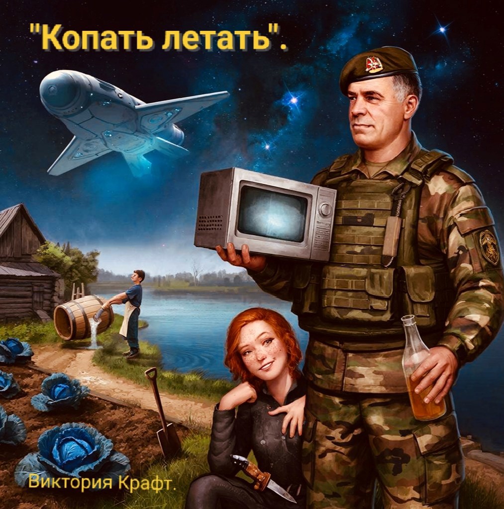 Обложка книги «Копать летать»
