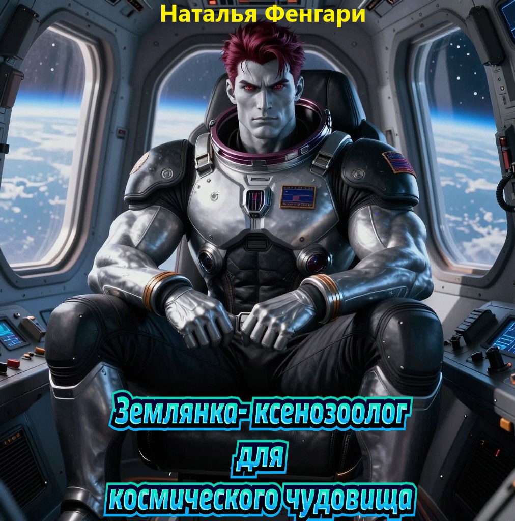 Обложка книги «Землянка-ксенозоолог для космического чудовища»