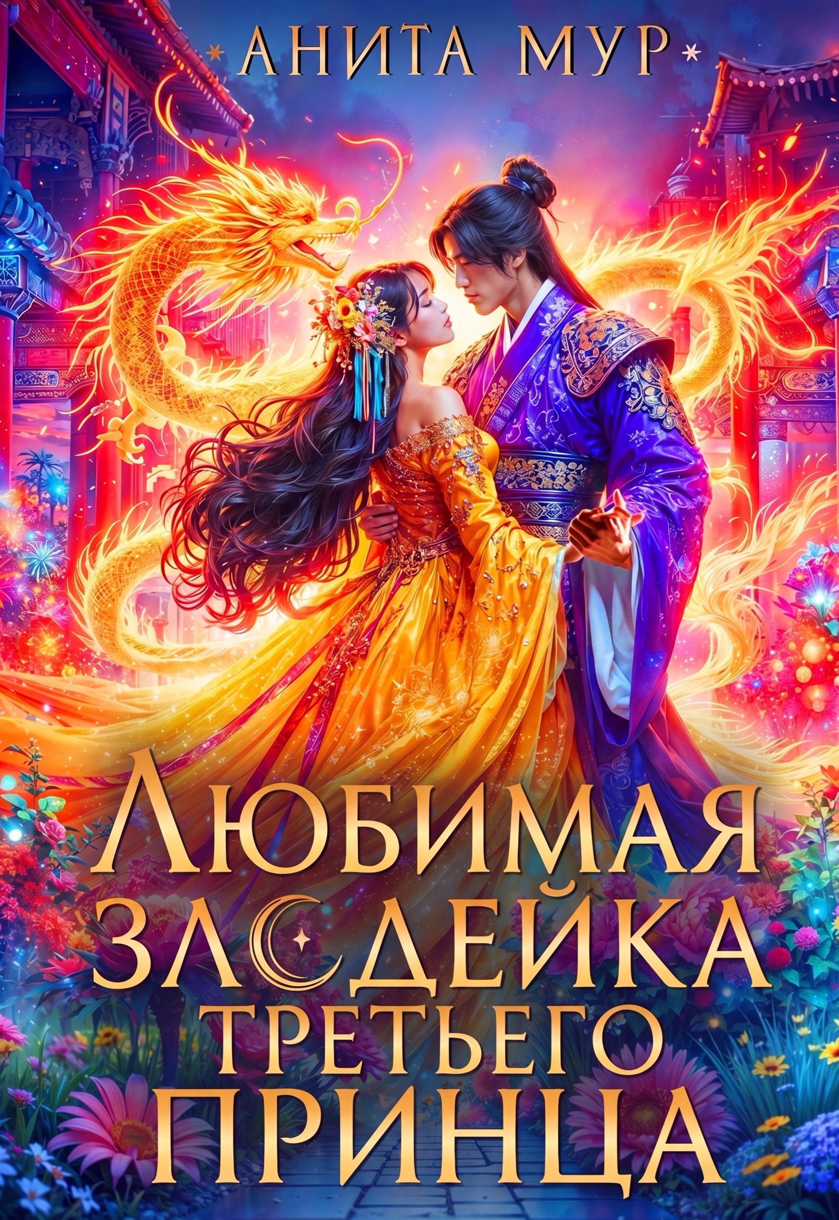 Обложка книги «Любимая злодейка третьего принца»