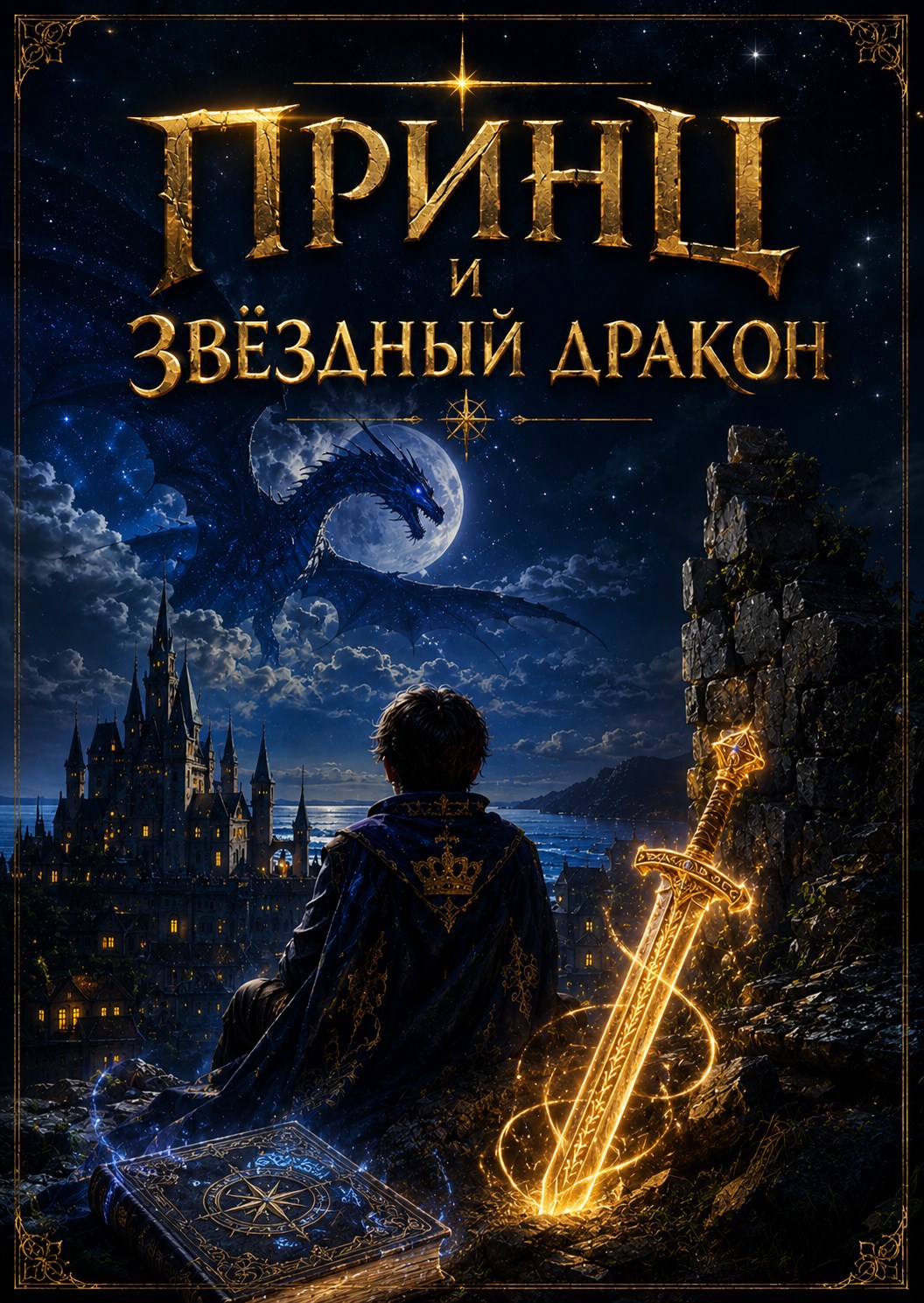 Обложка книги «Принц и Звёздный Дракон»