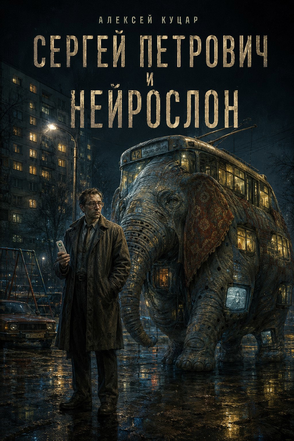 Обложка книги «Сергей Петрович и Нейрослон»