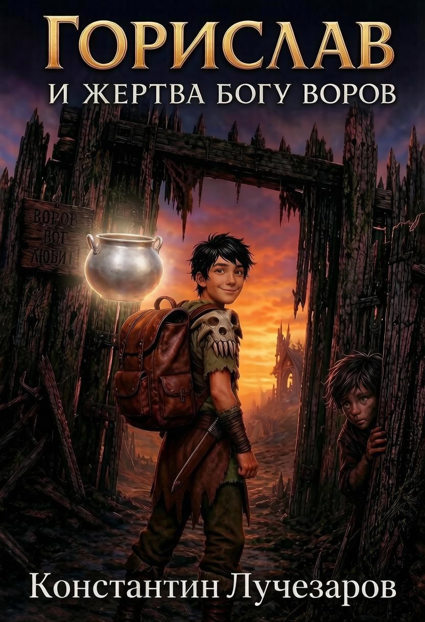 Обложка книги «Горислав и жертва богу воров»