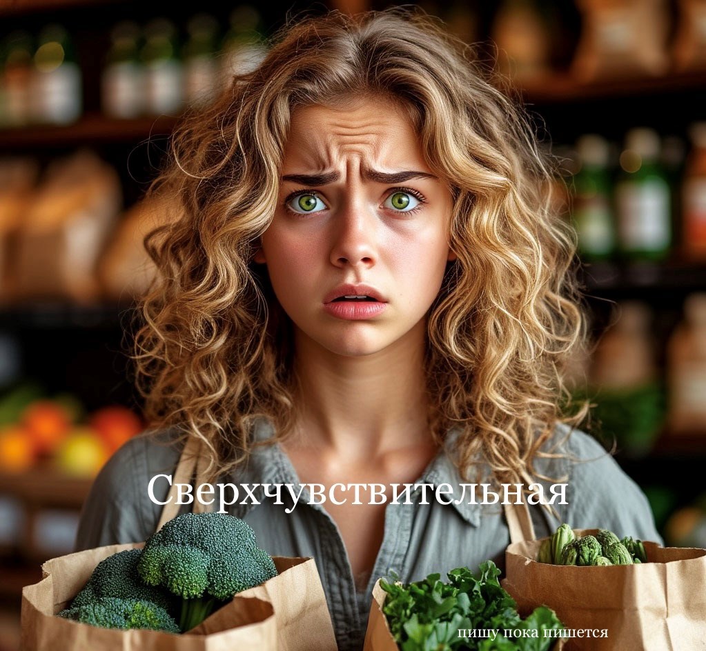 Обложка книги «Сверхчувствительная»