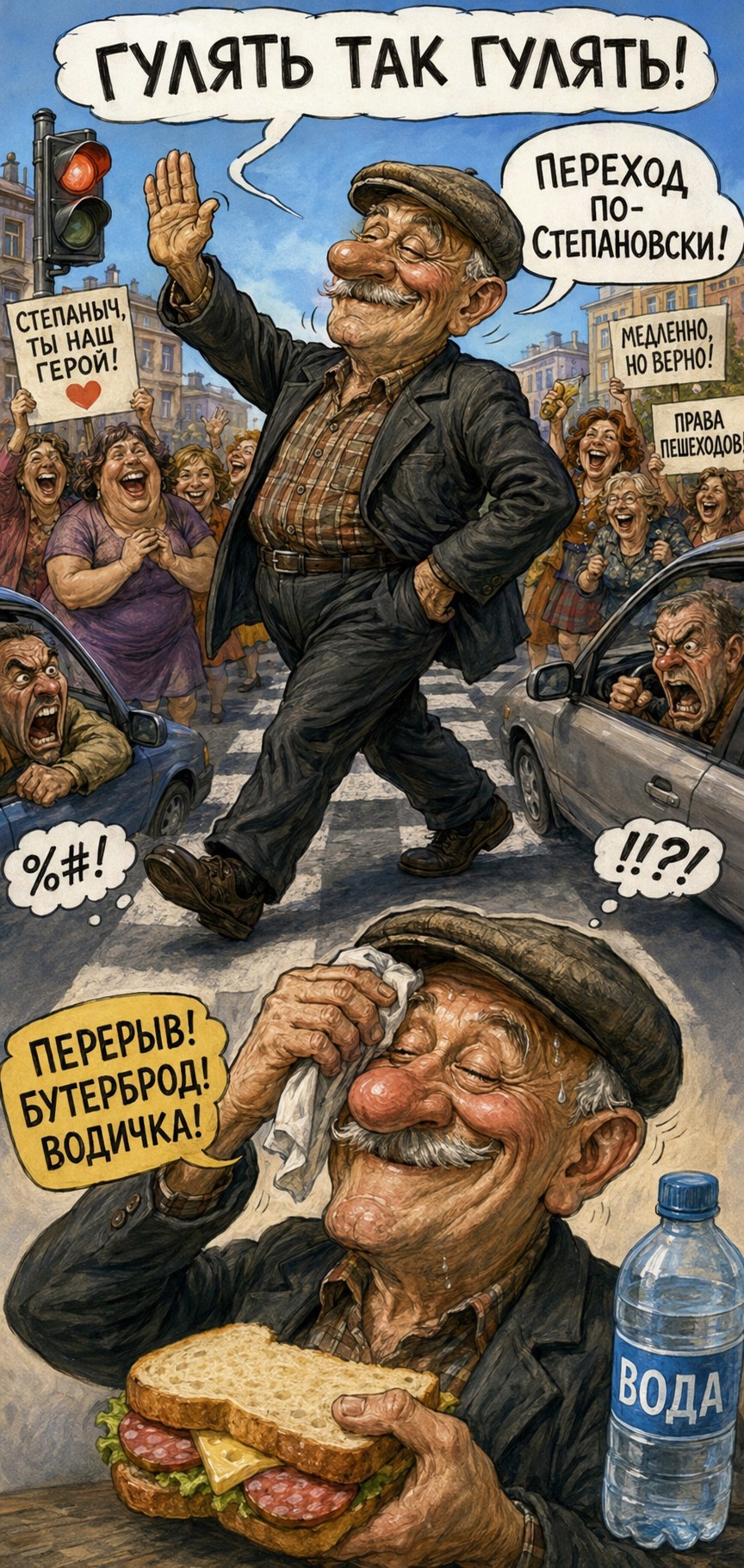 Обложка книги «Степаныч, чтоб тебя!»