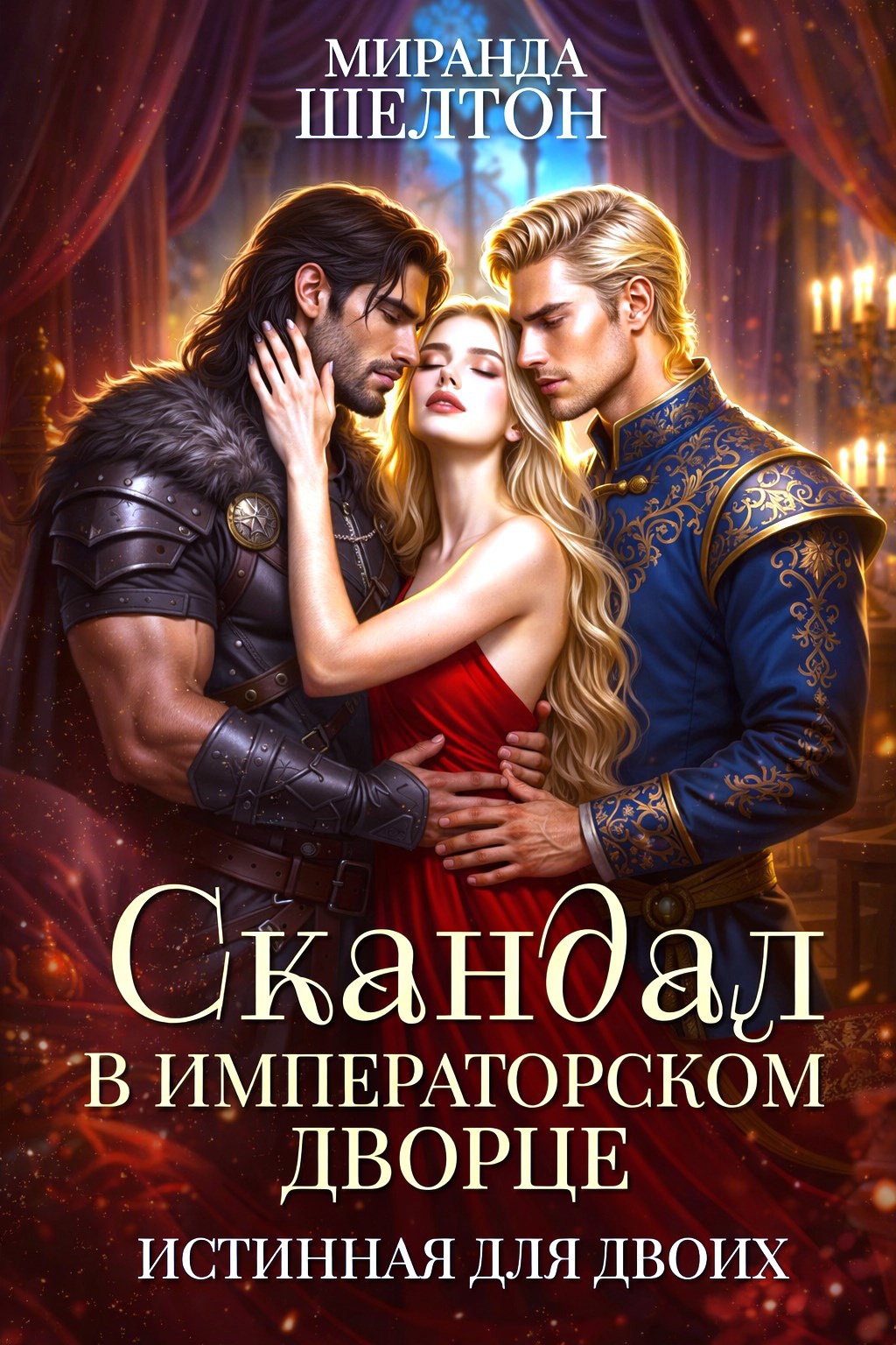 Обложка книги «Скандал в императорском дворце. Истинная для двоих»
