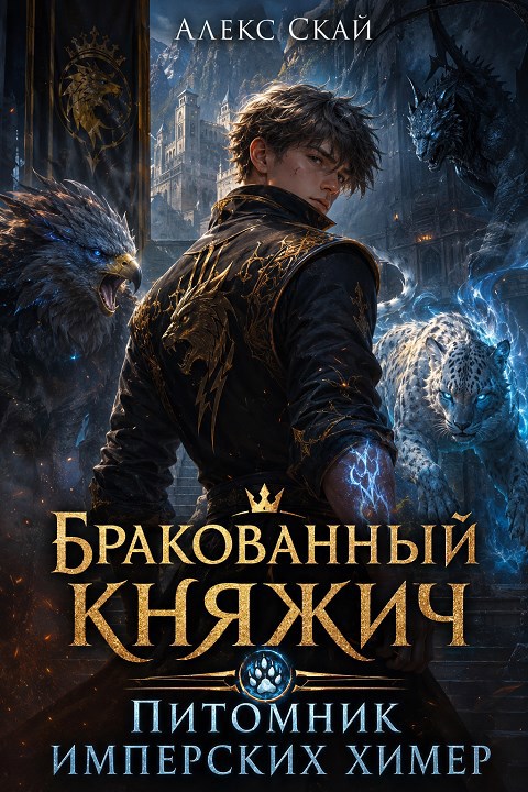 Обложка книги «Бракованный княжич. Питомник имперских химер»