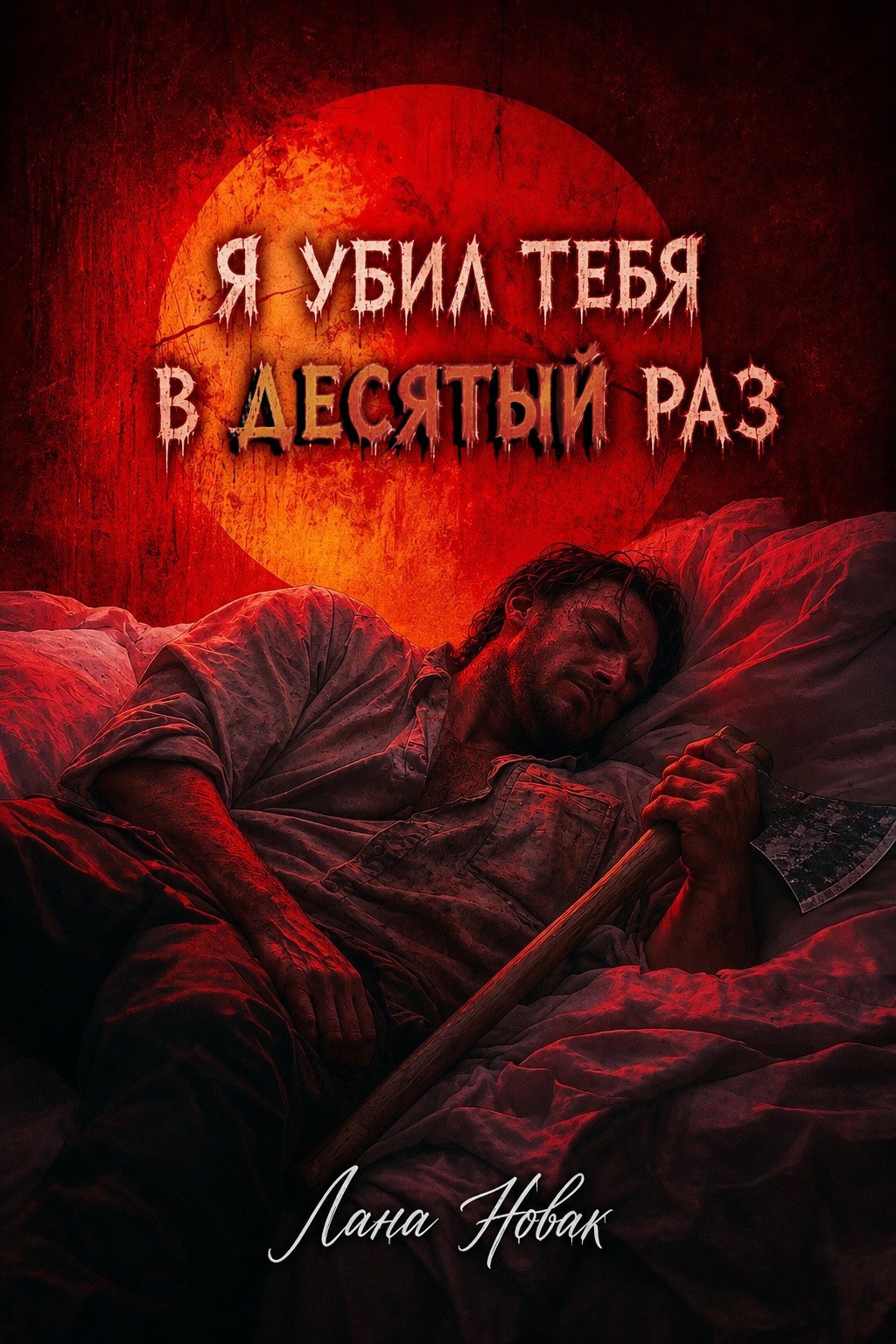 Обложка книги «Я убил тебя в десятый раз»