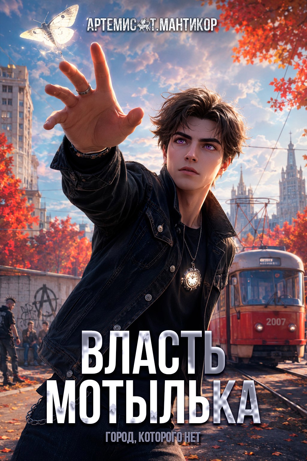 Обложка книги «Власть Мотылька»