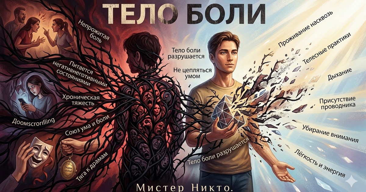 Обложка книги «ТЕЛО БОЛИ»